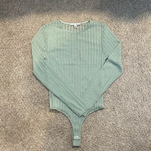 Long Sleeve Bodysuit - Mint